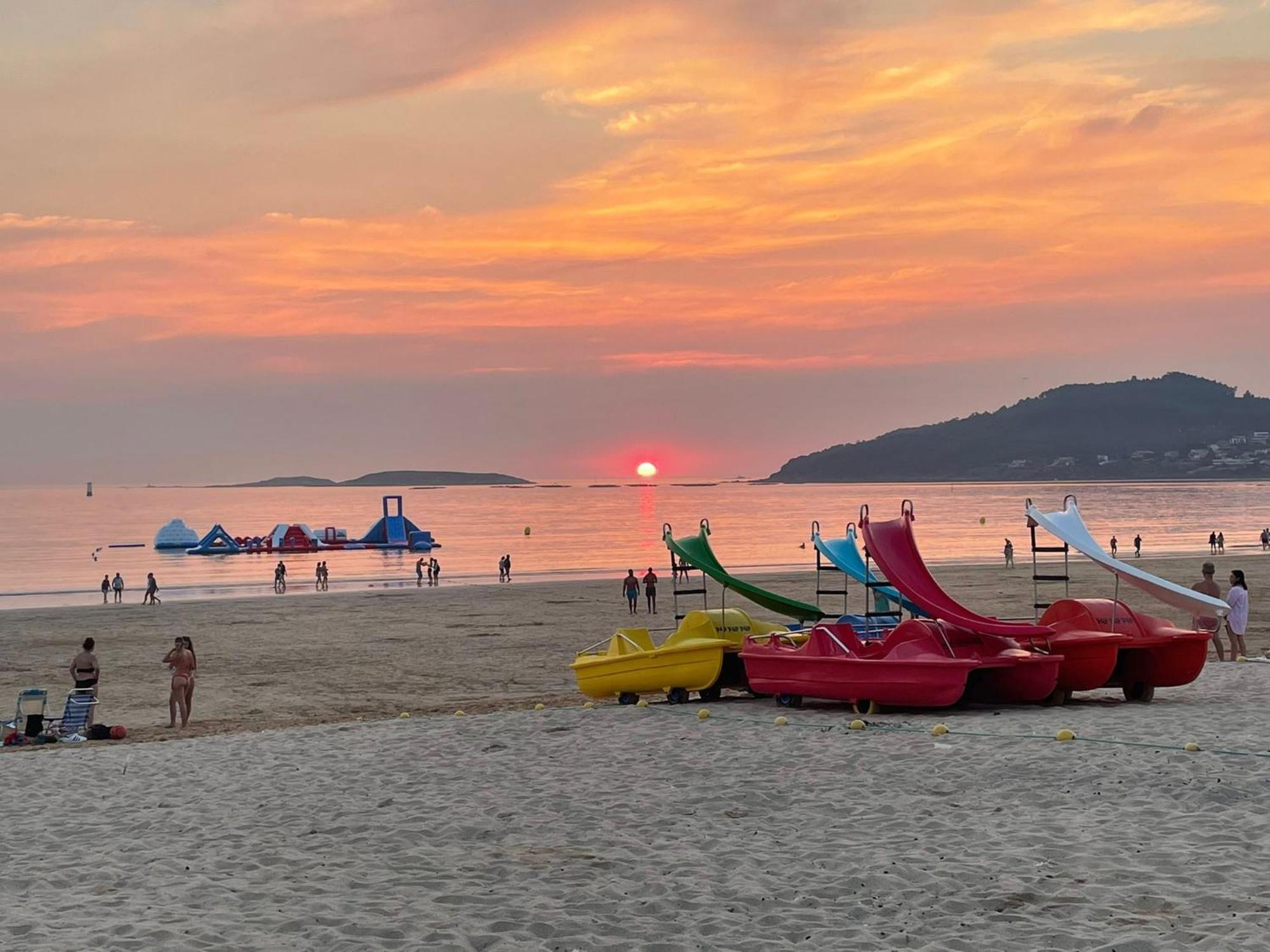 Hotel Miramar Playa America Nigrán 외부 사진