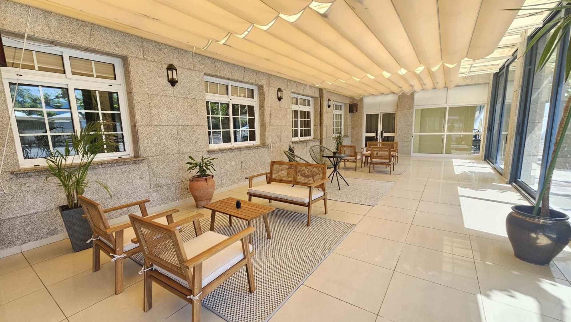 Hotel Miramar Playa America Nigrán 외부 사진